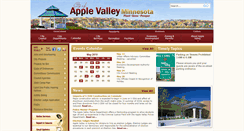 Desktop Screenshot of ci.apple-valley.mn.us